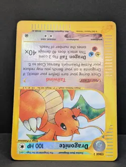 Dragonite 009/165 Expedition Base Set Reverse Holo Rare Pokemon TCG Nintendo LP - Image 4