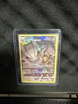 Pokemon TCG Steelix Sun & Moon - Cosmic Eclipse 247/236 Holo Secret Rare - Image 1