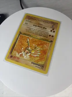 Pokemon TCG Hitmonlee Fossil 22 Regular 1st Edition Rare - Image 3