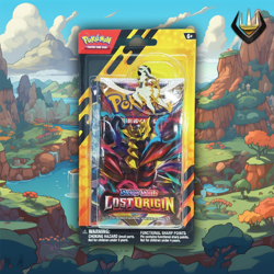 Pokemon Pin Checklane Blister Lost Origin, Chilling Reign [2 Packs] - Image 1