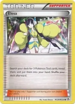 Elesa (#RC20/RC25) - Hol BW - Legendary Treasures: Radiant Collection HP Pokemon - Image 1