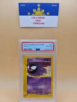2003 Pokemon Skyridge Gastly PSA 10 #57 - Image 1