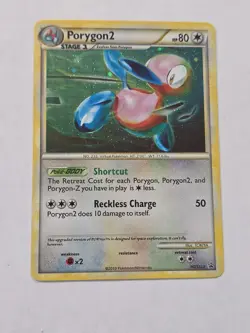 2010 Porygon 2 Holo Pokemon Heart Gold Soul Silver Black Star Promo HGSS23 - Image 1
