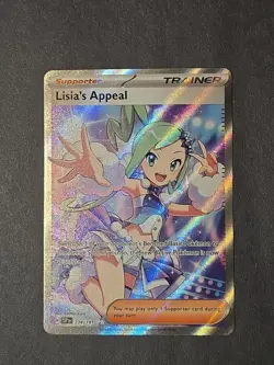 2024 Pokemon SV Surging Sparks SSP EN Lisia's Appeal #234/191 NM - Image 1