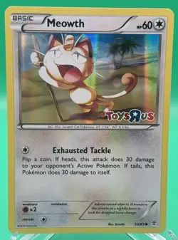 Meowth 53/83 Toys R US Generations Sealed Stamped Promo Pokemon TCG - Image 1