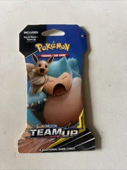 Pokemon TCG: Sun & Moon-Team Up Sleeved Booster Pack. - Image 1