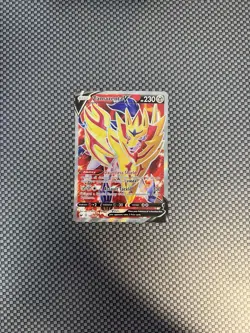 Pokemon TCG Zamazenta V 196/202 Sword & Shield Full Art Ultra Rare - Image 1