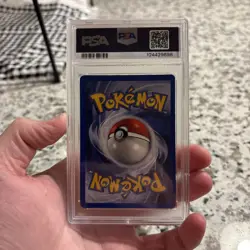 2000 Pokemon Gym Challenge Blaine's Arcanine Holo Rare PSA 5 - Image 2