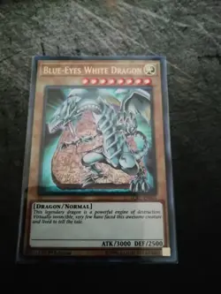 Yu-Gi-Oh! Blue-Eyes White Dragon - Ultra Rare LCKC - 1. Edition Near Mint Kaiba - Image 2