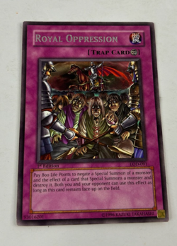 Royal Oppression LOD-091 1st Edition Rare Yu-Gi-Oh NM - Image 1