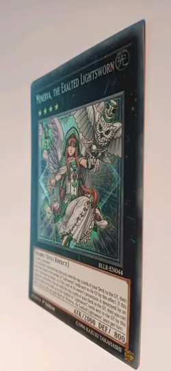 Yu-Gi-Oh! TCG Minerva, The Exalted Lightsworn BLLR-EN044 Secret Rare NM/M - Image 3