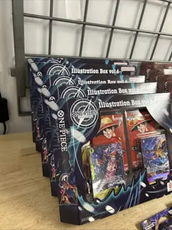 One Piece Illustration Box Vol 5 & 6 - ENG Sealed NEW Lot Of 9 Plus Sea’s Packs - Image 3
