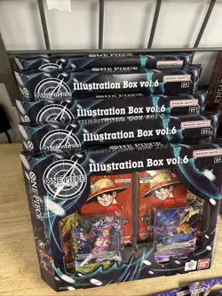One Piece Illustration Box Vol 5 & 6 - ENG Sealed NEW Lot Of 9 Plus Sea’s Packs - Image 4