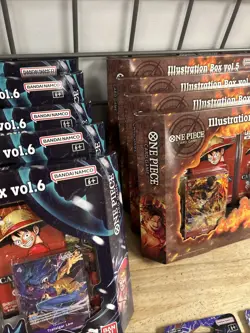 One Piece Illustration Box Vol 5 & 6 - ENG Sealed NEW Lot Of 9 Plus Sea’s Packs - Image 5