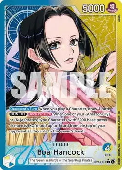 One Piece English - Boa Hancock (Alternate Art) - OP14-041 - L- NM - Image 1