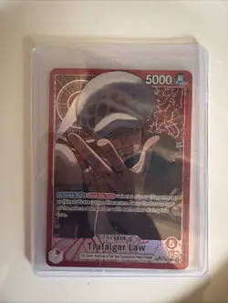 One PIECE TCG OP14-001 Trafalgar Law Alternate Art Leader - Image 3