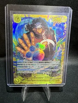 One Piece CCG Bartholomew Kuma SEC OP12 Legacy Of The Master English OP12-119 - Image 1