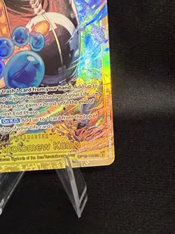 One Piece CCG Bartholomew Kuma SEC OP12 Legacy Of The Master English OP12-119 - Image 4