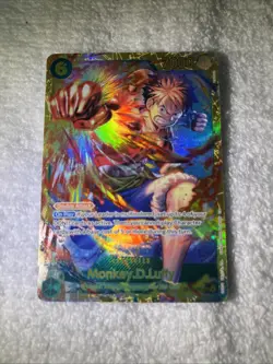 One Piece Monkey D. Luffy SEC OP13-118 English Carrying On His Will - Image 1