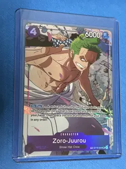 Zoro-Juurou One Piece ST18-004 Treasure Rare English NM - Image 1
