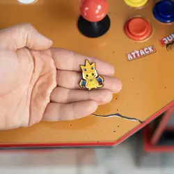 Pikachu Charizard Poncho Hoodie Pokemon Pin TCG & Video Game Brooch Anime - Image 4