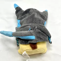 Pokemon Center Pikachu Wearing Mega Charizard X Poncho Plush Toy 2014 NEW - Image 3