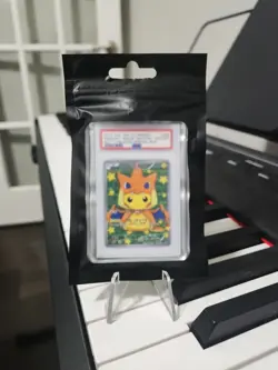 2016 Pokemon Japanese Poncho Pikachu Charizard Gem Mint Gift Keychain 2x3 🔥 - Image 3