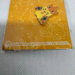 Pokemon Center Pikachu Charizard poncho Pins Badge Set Mega Tokyo 1 Pin 2014 - Image 3