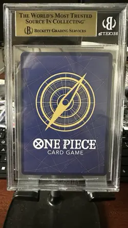 One Piece Op13 Monkey D. Luffy Red Manga Alt Art Gem Mint BGS 9.5 English SSP - Image 2