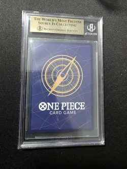Monkey D Luffy OP11-118 Manga Alt Art SEC, Fist Of Divine Speed, BGS 10 Pristine - Image 2