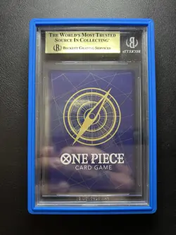 Monkey D Luffy OP11-118 Manga Alt Art SEC, Fist Of Divine Speed, BGS 9.5 - Image 2