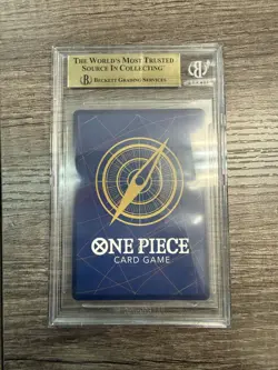 Monkey D Luffy OP11-118 Manga Alt Art SEC, Fist Of Divine Speed, BGS 10 Pristine - Image 2