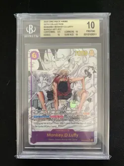 2025 Monkey D. Luffy Manga Alt Art EB02 - 061 English Becket 10 - One Piece TCG - Image 1