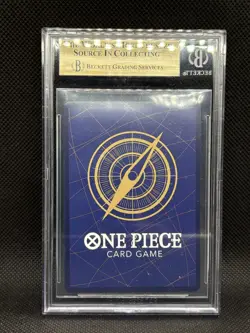 Monkey D Luffy OP11-118 Manga Alt Art SEC, Fist Of Divine Speed, BGS 9.5 English - Image 3