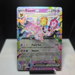 Espeon ex 034/131 Sv: Prismatic Evolutions Holo NM Pokemon Card TCG - Image 1