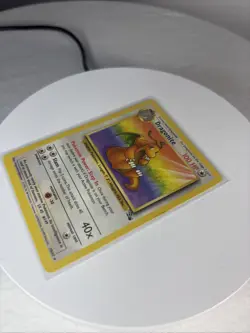Pokemon TCG Dragonite Fossil 19/62 Rare 100 HP Regular Card English 1999 - Image 3