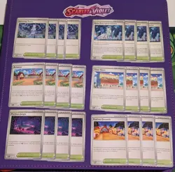 Pokemon TCG Trainer Card Playsets For Deck Building - Stadiums - Image 1