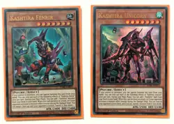 YuGiOh - 2 Card Kashtira Unicorn/Fenrir Bundle- Ultra Rare - 1st Edition - DABL - Image 1