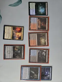 Mtg Land And Creature Card Lot - Image 1