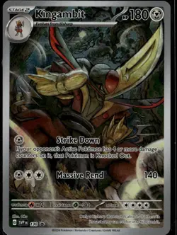 Kingambit Promo SV: Scarlet & Violet Promo Cards 130 NM - Image 1