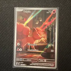 Pokemon TCG Vulpix Mega Evolution Card #138/132 Near Mint Condition - Image 1