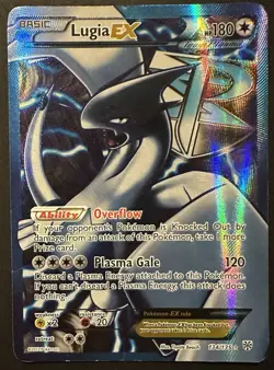 Pokemon Lugia EX TCG Team Plasma Storm 134/135 Secret Rare Card Full Art MP - Image 1