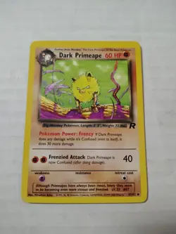 Pokemon Card - Team Rocket 43/82 - DARK PRIMEAPE (uncommon) - Image 1