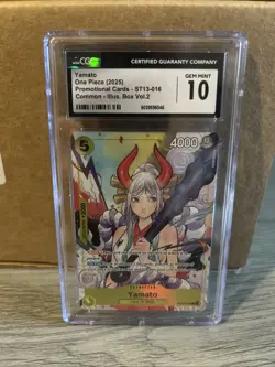 Yamato (Illustration Box Vol.2) - One Piece Promotion Cards - CGC 10 English - Image 1
