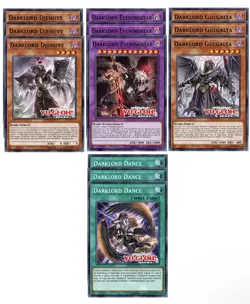 Burst Protocol Darklord Deck Core Playsets Of Each Card PRESALE 2/6 Yu-Gi-Oh! - Image 1