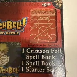 Zatch Bell The Card Battle Crimson Foil Spell Bk + Starter Set + 2nd Spell Book - Image 2