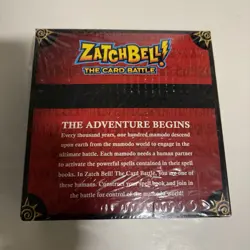 Zatch Bell The Card Battle Crimson Foil Spell Bk + Starter Set + 2nd Spell Book - Image 3