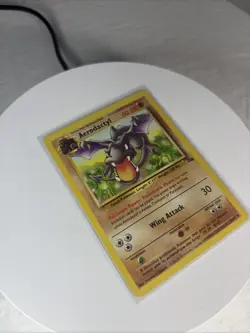 Aerodactyl 16/62 Fossil Rare Pokemon Card In Mint Condition Wotc TCG - Image 1