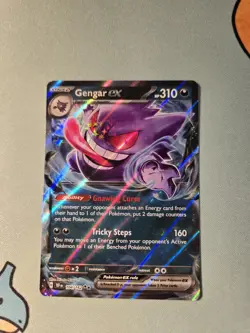 [NM] Gengar ex - 104/162 - Pokemon Temporal Forces Ultra Rare Card - Image 1