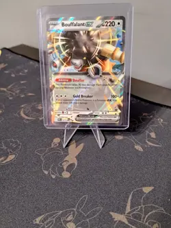 Pokemon TCG Bouffalant EX Card 077/086 Scarlet & Violet White Flare NM - Image 1